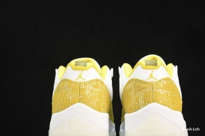 Snakeskin” Low 11 Air “Yellow Jordan AH7860-107 0718